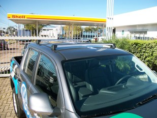 Rack de Aluminio Amarok Prata*