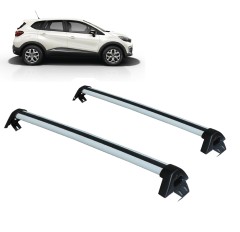 Rack de Alumínio Captur Prata*