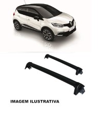 Rack de Alumínio Captur Preto*