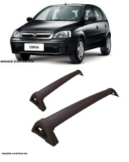 Rack de Alumínio Corsa/Celta/Prisma 4P 2P Preto*