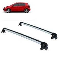 Rack de Alumínio Etios Hacth/Sedan Prata*