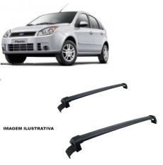 Rack de Alumínio Fiesta Hatch/Sedan 03/13 Preto*