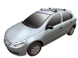 Rack de Alumínio Gol GV/Voyage 2P/4P Preto*