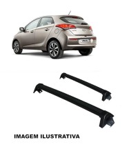 Rack de Alumínio HB20 /19 Hatch Preto*