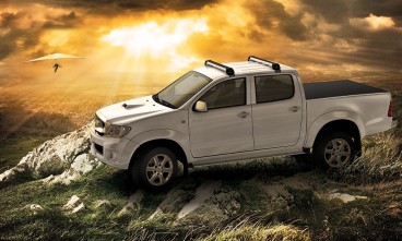 Rack de Alumínio Hilux 05/ CD Preto*