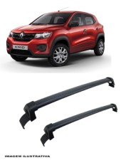 Rack de Alumínio Kwid Preto*