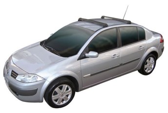 Rack de Alumínio Megane Sedan/Grand Tour 07/Preto*
