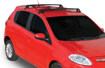 Rack de Alumínio New Fiesta Preto*