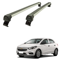 Rack de Alumínio Onix 20/ Hatch/Sedan Prata*
