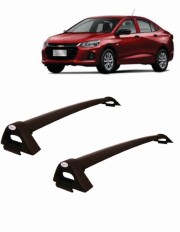 Rack de Alumínio Onix 20/ Sedan Preto*