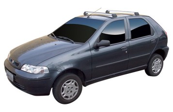 Rack de Alumínio Palio/Siena (Mod Ant) 4P Preto*