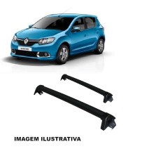Rack de Alumínio Sandero /13 Preto*