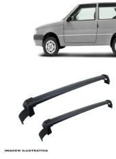 Rack de Alumínio Uno /10 2P Preto*
