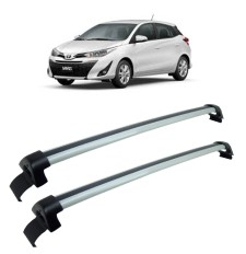 Rack de Alumínio Yaris Prata* 