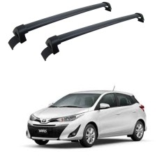Rack de Alumínio Yaris Preto*