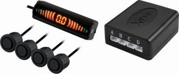 Sensor de Estacionamento c/ visor Preto Dlux*