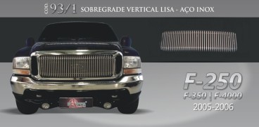 Sobre Grade F-250 05/ Flat 1pç