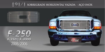 Sobre Grade F-250 05/ Flat 1pç