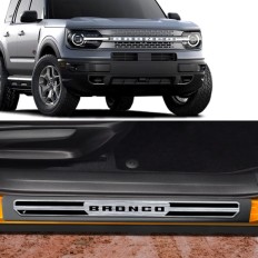 Soleira Resinada Bronco 22/ Aço Escovado