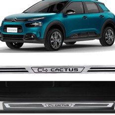 Soleira Resinada C4 Cactus 4P Aço Escovado*