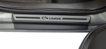 Soleira Resinada C4 Lounge 14/ Aço Escovado IN*