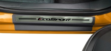 Soleira Resinada Ecosport 12/ Aço Escovado