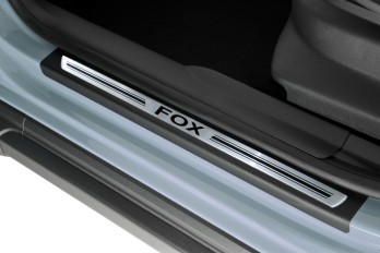 Soleira Resinada Fox 04/ 4P Aço Escovado