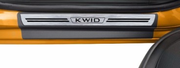 Soleira Resinada Kwid 4P Aço Escovado*