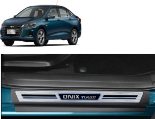 Soleira Resinada Onix Turbo 20/ 4P Aço Escovado