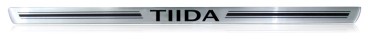 Soleira Resinada Tiida Aço Escovado IN*