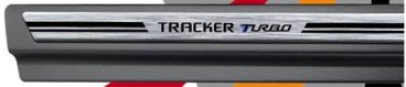 Soleira Resinada Tracker Turbo 21/ Aço Escovado