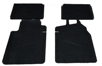 Tapete Personalizado PVC Civic 17/ Preto 3Pç*