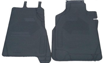 Tapete Personalizado PVC Courier Cinza 2Pç*
