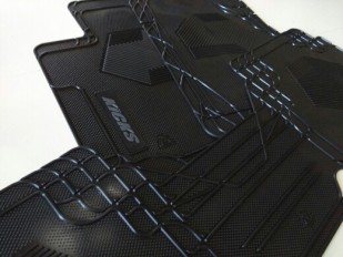 Tapete Personalizado PVC Kicks Preto 3Pç*