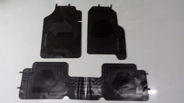 Tapete Personalizado PVC Ranger CD /11 Preto 3Pç*