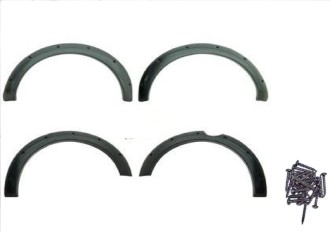 Alargador de Paralama Cinza Triton GLX/XB*