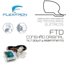Tilt down Plug & Play +Rebatimento Yaris *