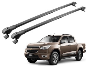 Travessa P/ Longarina S-10 12/ Preta Slim