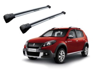 Travessa P/ Longarina Sandero Stepaway Prata Larga