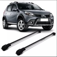 Travessa P/ Longarina Sandero Stepway Prata Slim