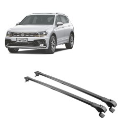 Travessa P/ Longarina Tiguan 18/ Preta Slim