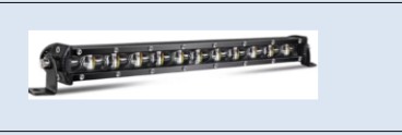 Barra de Led 6D Slim (81.4 x 3.0 x 4.7 cm) SP*
