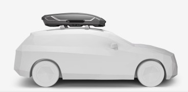 Caixa Bagageiro 450L Cinza Brilhante Thule Motion*