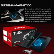 Carregador Celular Indutivo Compass 2021 a 2023