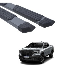 Estribo Rampage Modelo Extreme Cinza