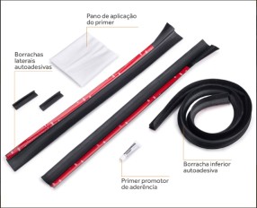 Kit de Vedação P/ Tampa Traseira Montana 23/*