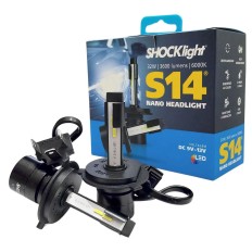 Lâmpada Led (S14) H4 - 6000K 32W 3600 Lumen*