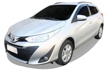 Calha de Chuva 4P Yaris Hatch  