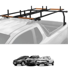 Rack Porta Escada Roletes c/Rack Alto 1,60 mm GT *