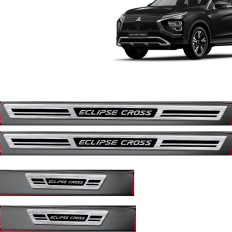 Soleira Resinada Eclipse Cross Aço Escovado